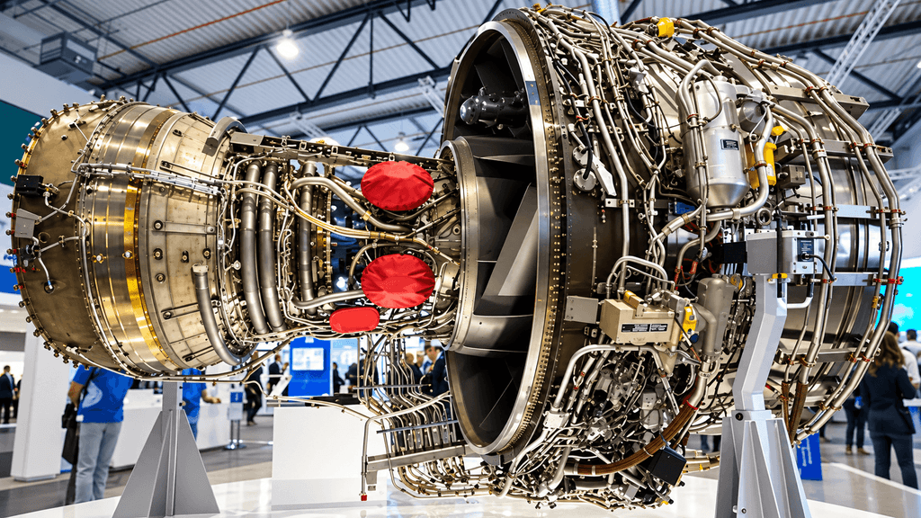 Rolls-Royce Trent XWB-97 engine used on the Airbus A350F first flight aircraft.