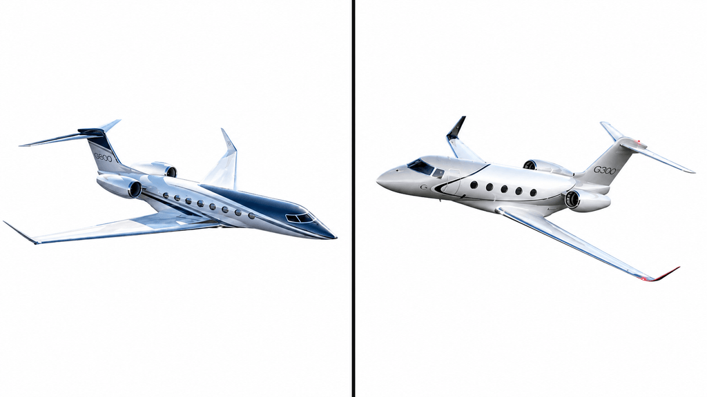 Gulfstream G800 and Gulfstream G300 shown side by side ahead of NBAA-BACE 2026