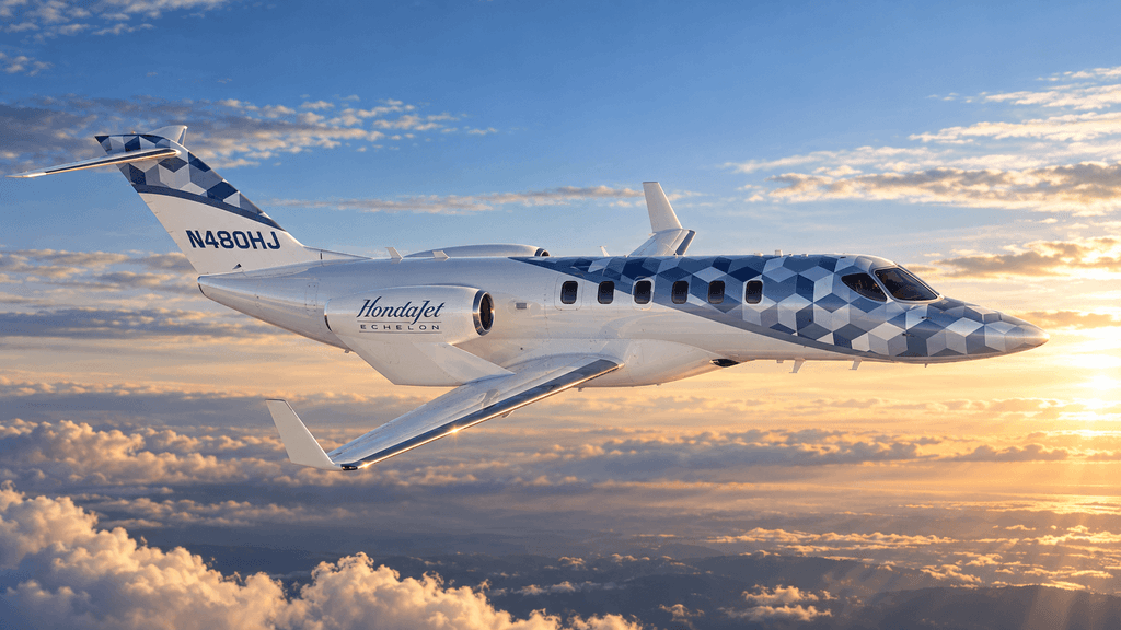 HondaJet Echelon shown ahead of NBAA-BACE 2026